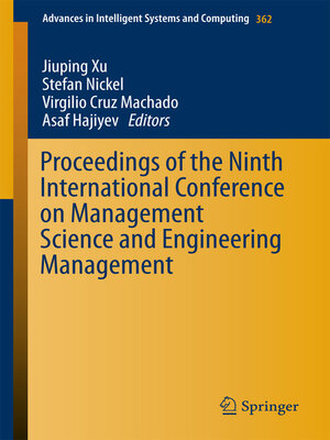 cover image of Proceedings of the Ninth International Conference on Management Science and Engineering Management